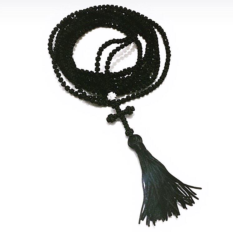 black prayer rope